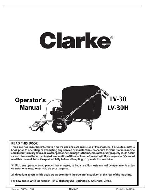 clarke lv 30 bag|Clarke (Alto) LV30 Parts, Diagrams, Manuals and more .